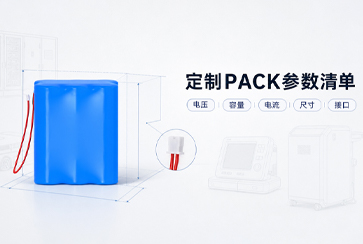 定制锂电池PACK前需要提供哪些参数？电压、容量、电流、尺寸与接口清单